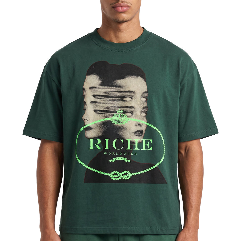 2face boxy oversized t-shirt