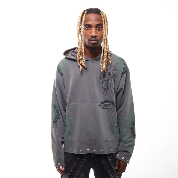 Diss the order pull over hoodie