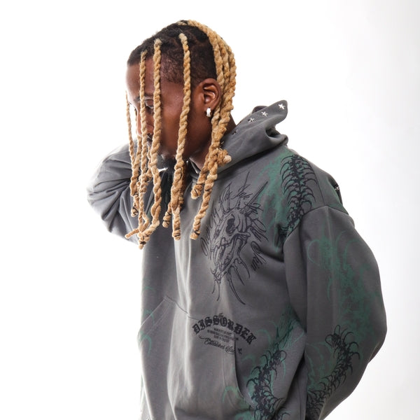 Diss the order pull over hoodie