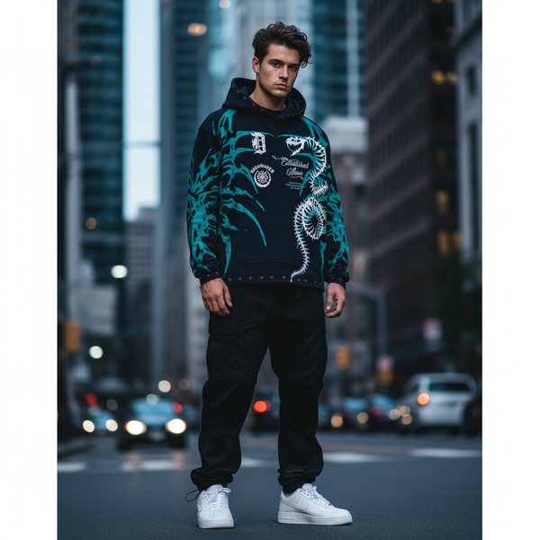 Diss the order pull over hoodie