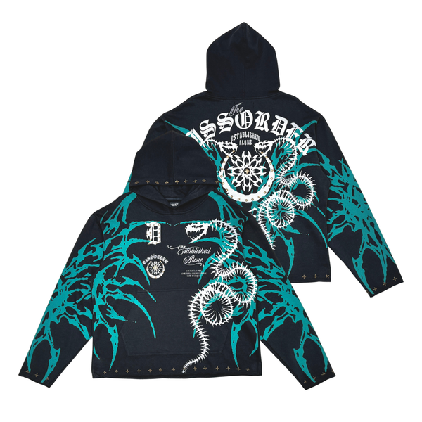 Diss the order pull over hoodie