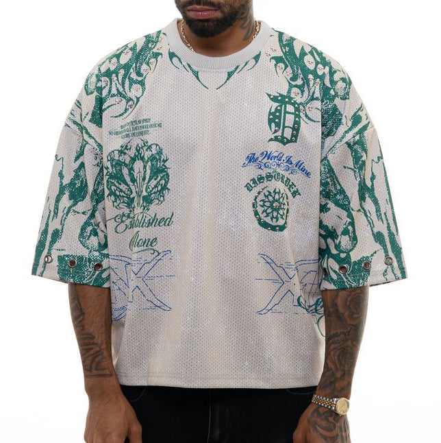 The World Is Mine Jersey - T Shirt