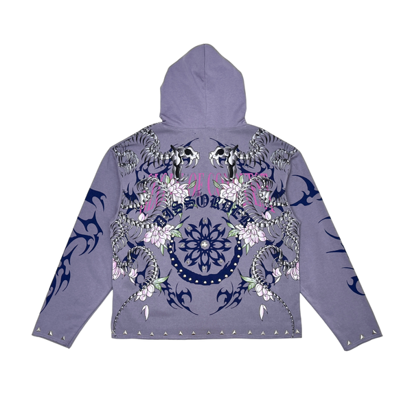 Diss the order zip up hoodie