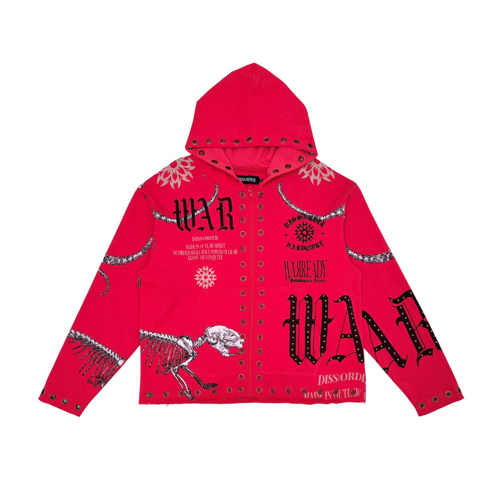 Glory of conquest zip up hoodie