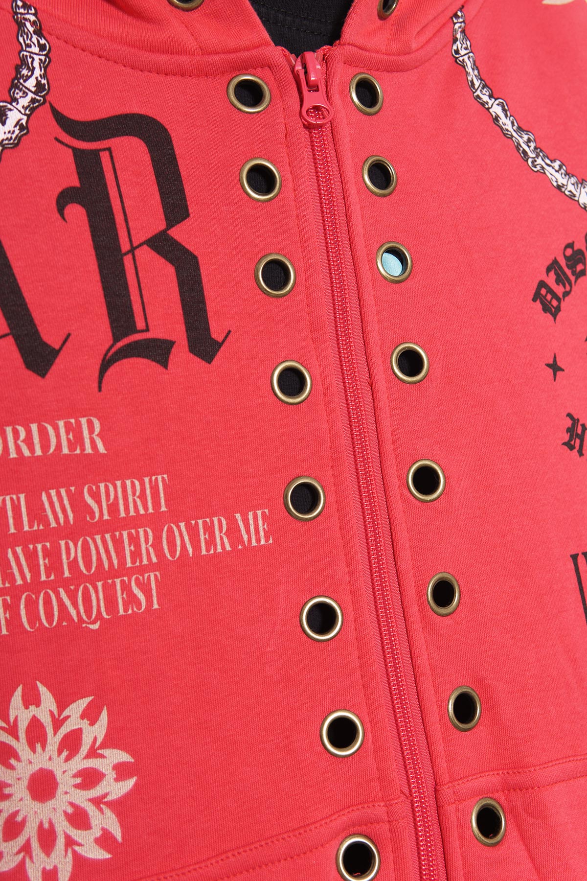 Glory of conquest zip up hoodie