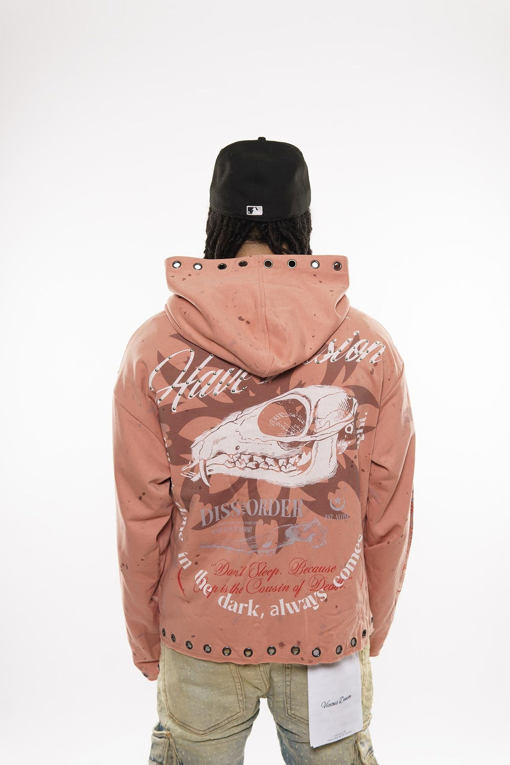 Don't sleep zip up hoodie