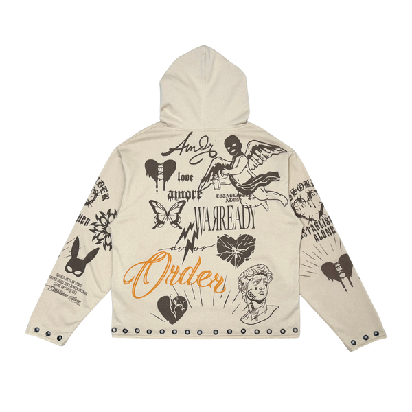 Diss the order pull over hoodie