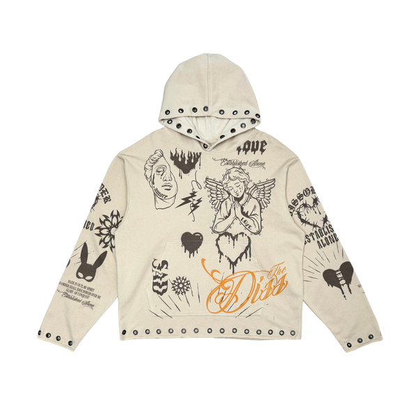 Diss the order pull over hoodie
