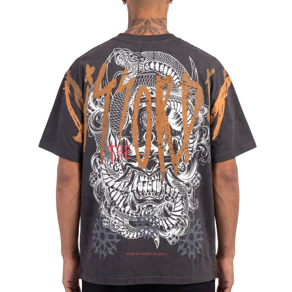 Serpent skull tee