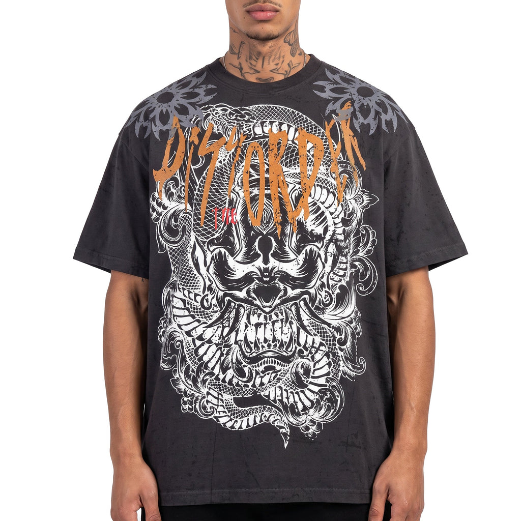 Serpent skull tee