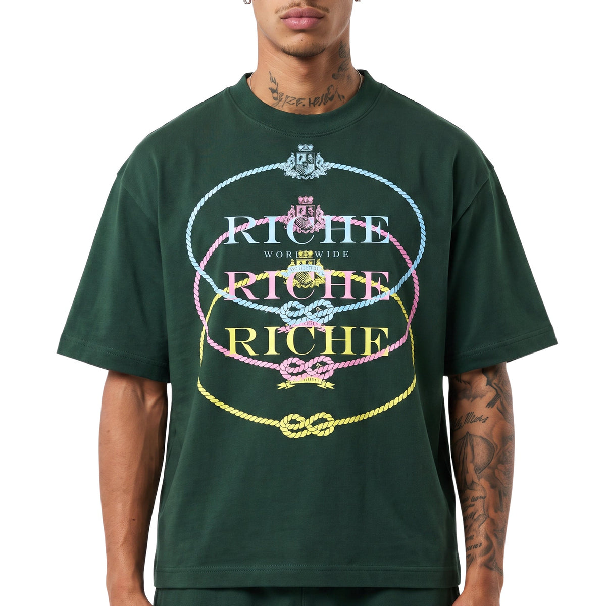 Clone logo heavyweight boxy t-shirt