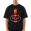 Naughty but nice Heavyweight Boxy T-Shirt