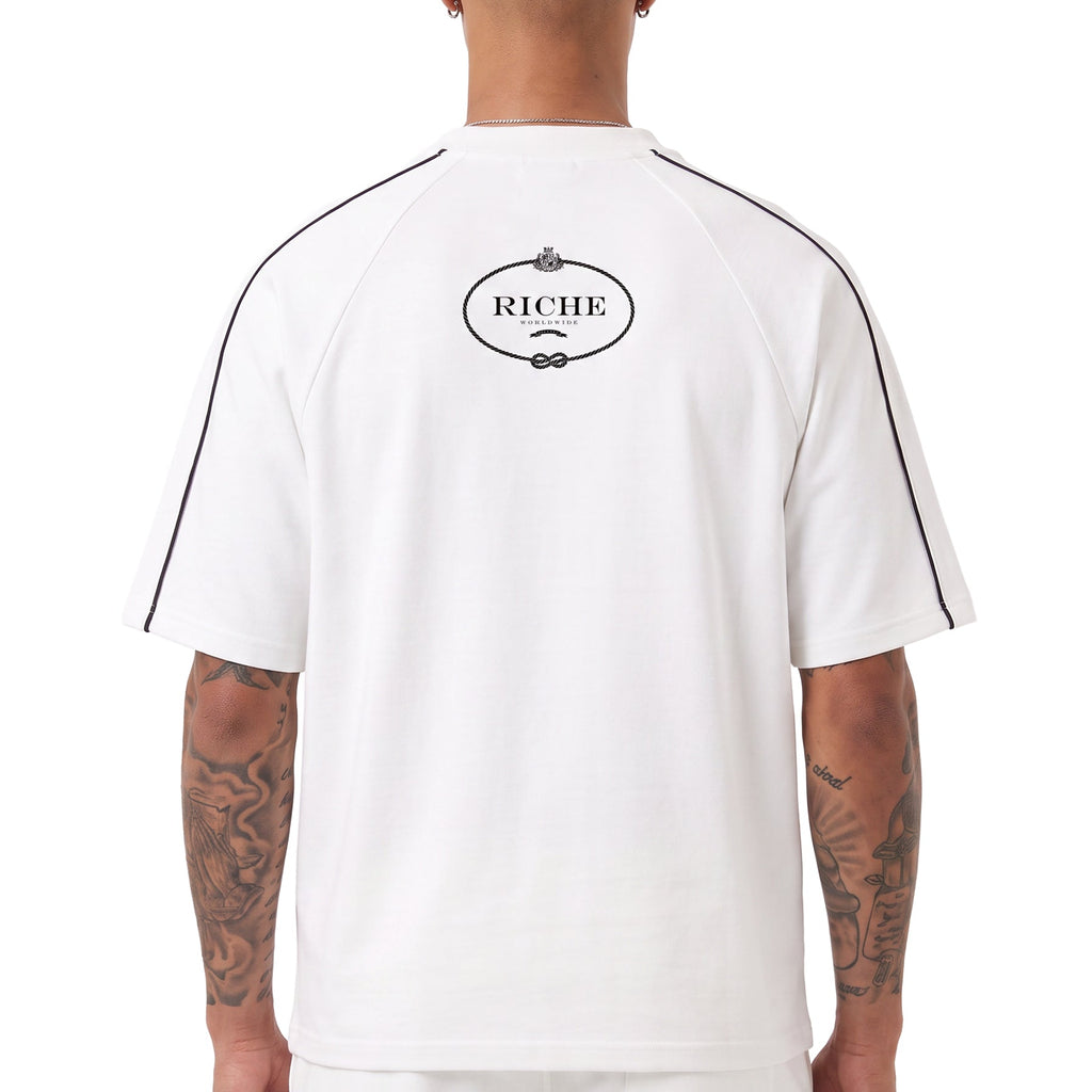 Riche stitch raglan t-shirt