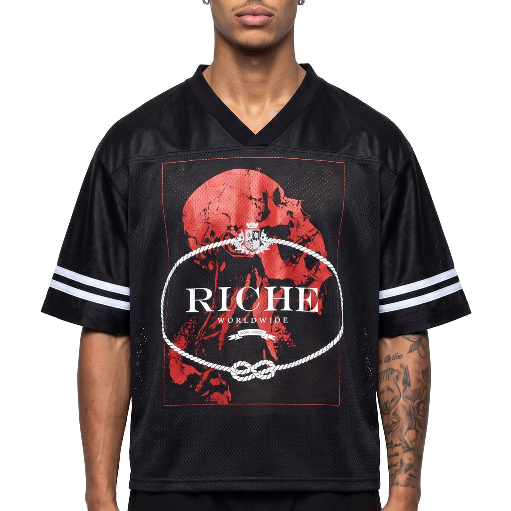 Red Death Taped Mesh T-Shirt