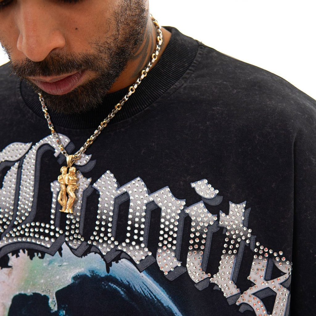 Stray no limits wide & crop fit tee