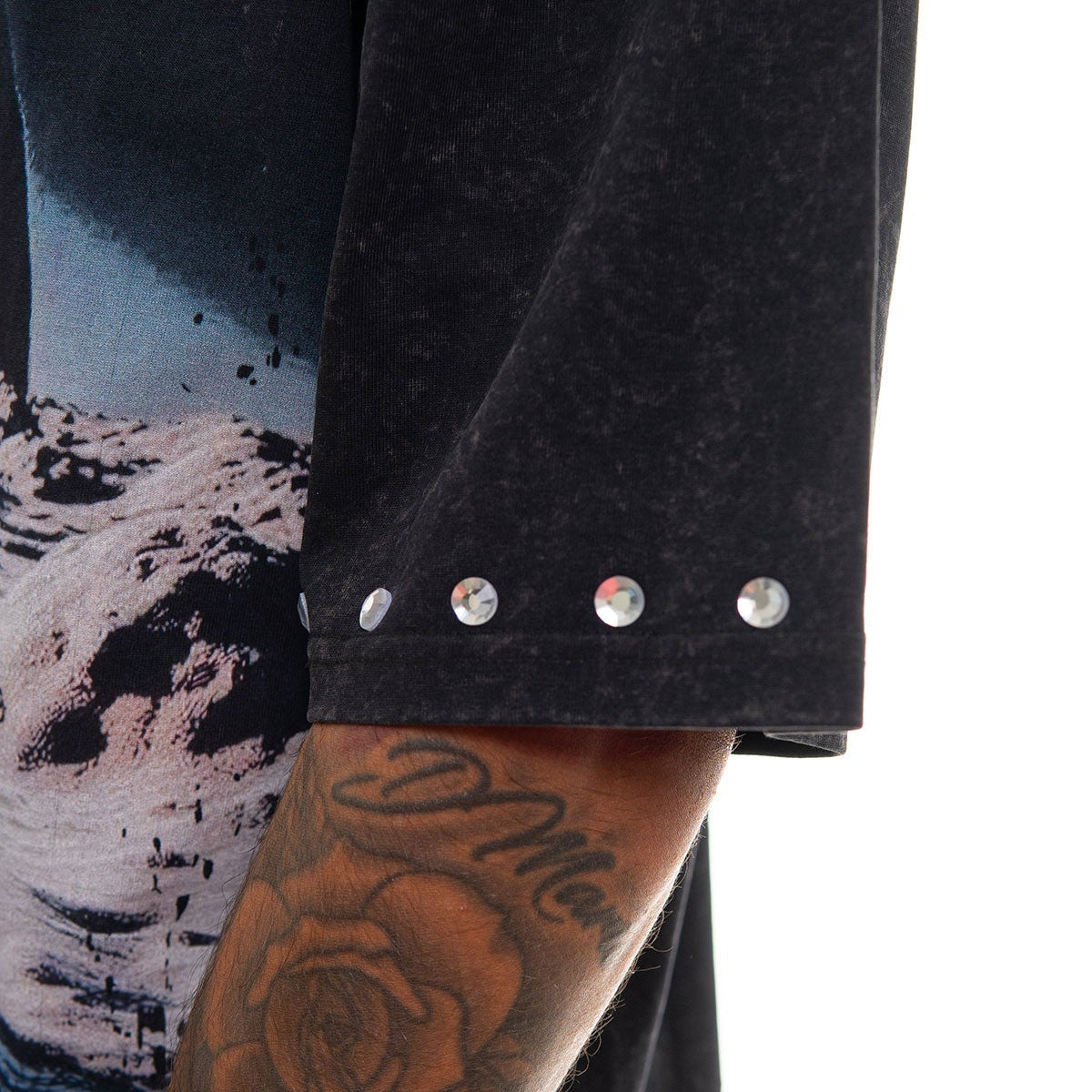 Stray no limits wide & crop fit tee