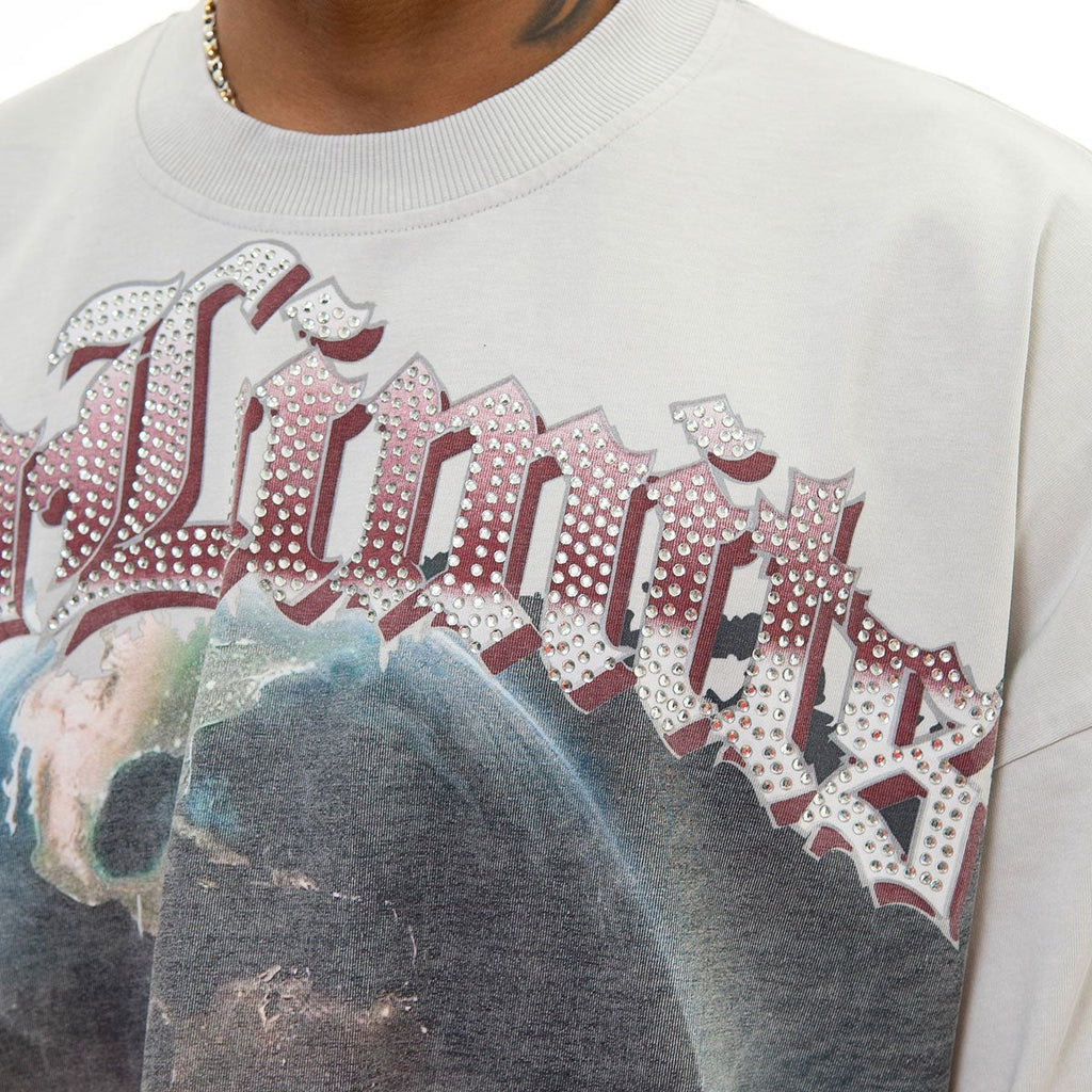 Stray no limits wide & crop fit tee