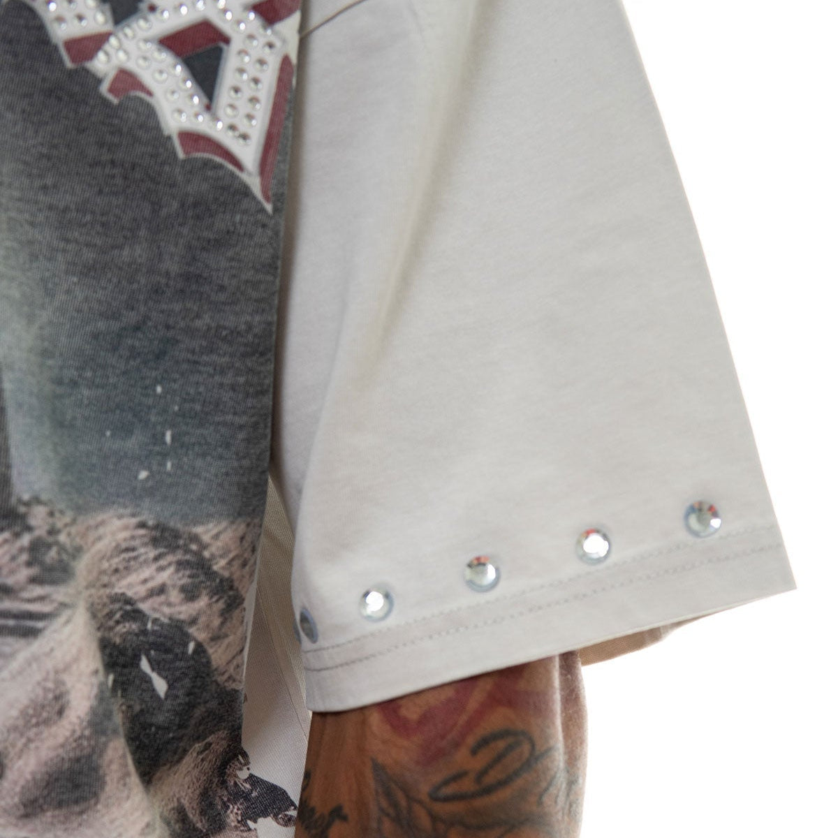 Stray no limits wide & crop fit tee