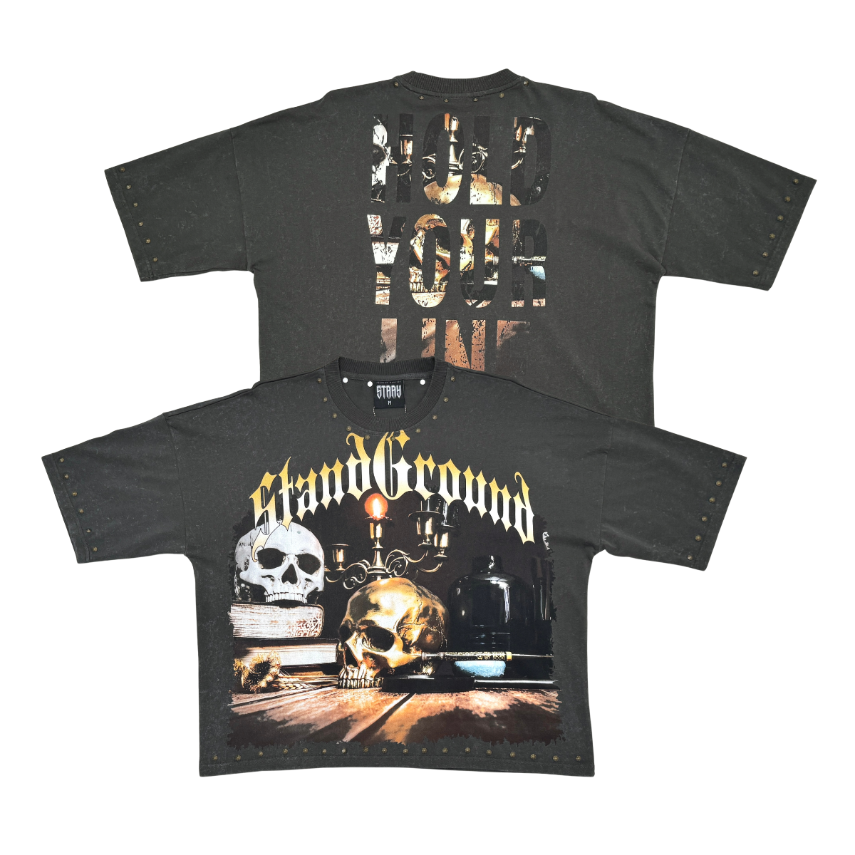 Stray stand ground wide & crop fit tee