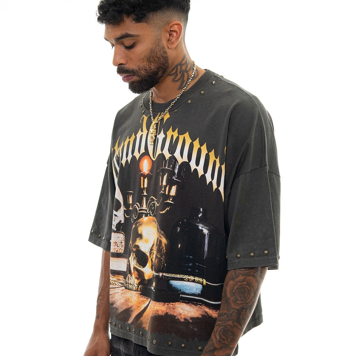 Stray stand ground wide & crop fit tee