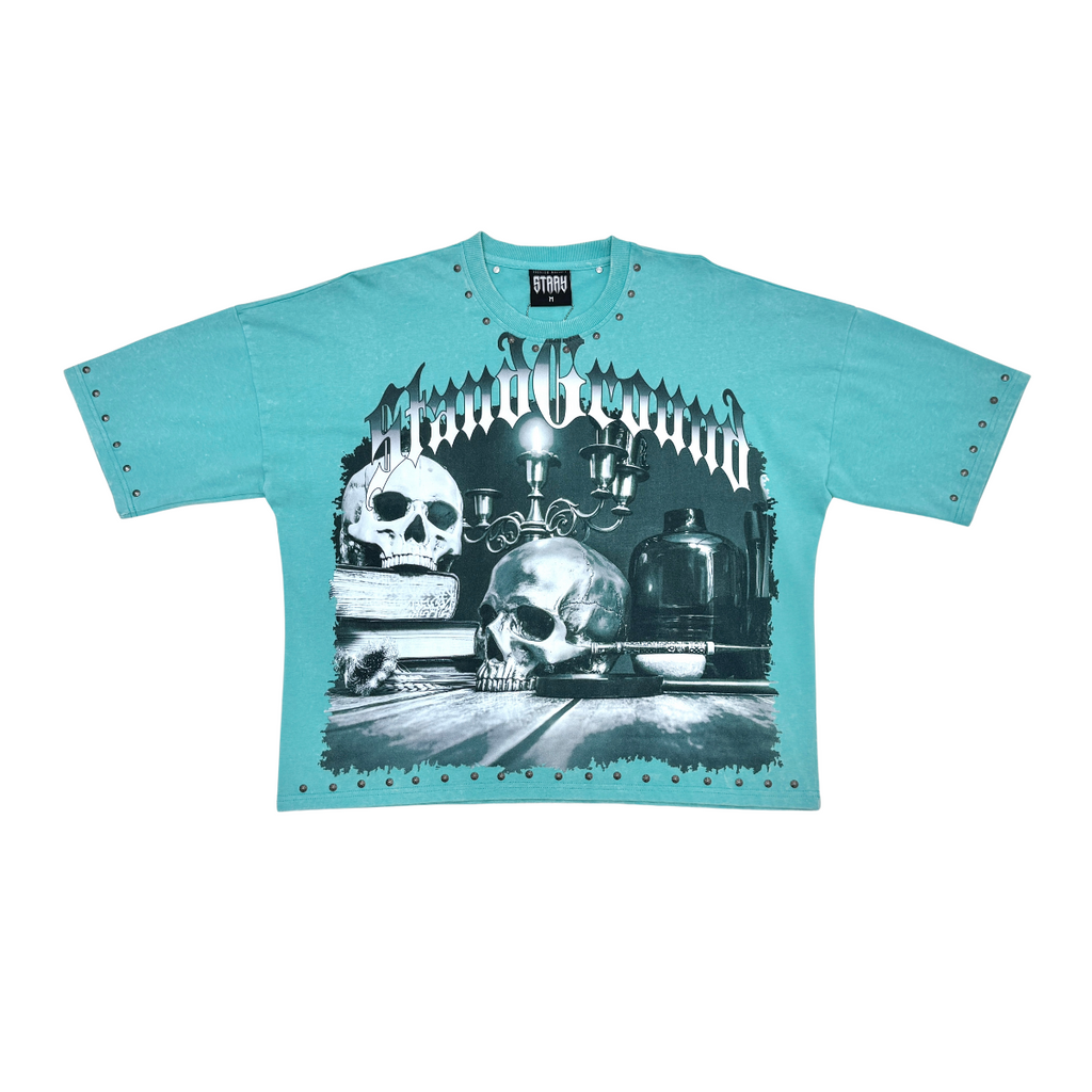 Stray stand ground wide & crop fit tee