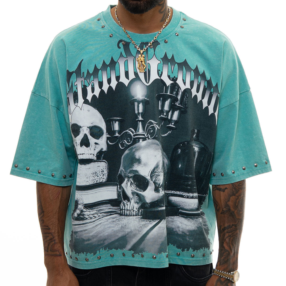 Stray stand ground wide & crop fit tee