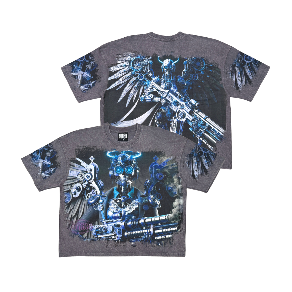 Cyborg angel tshirt