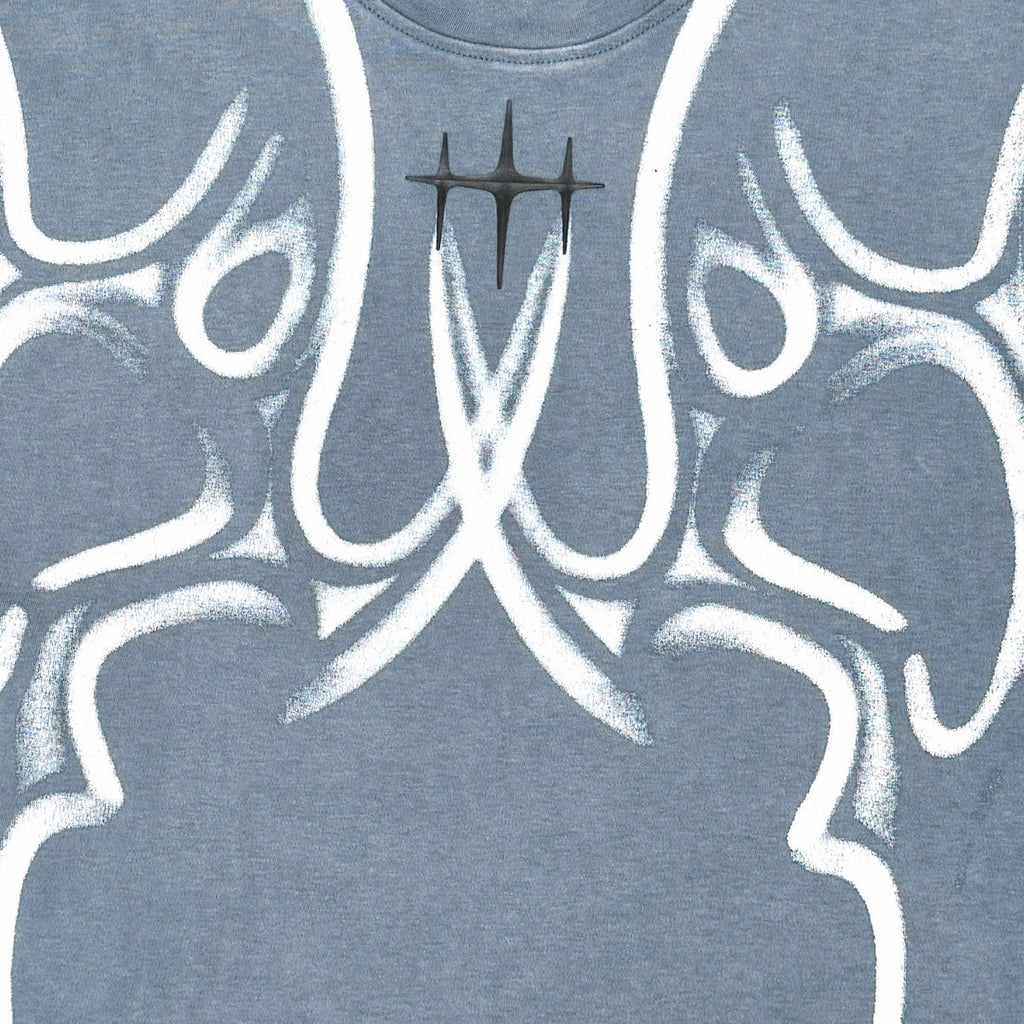 Printed sleeveless tee
