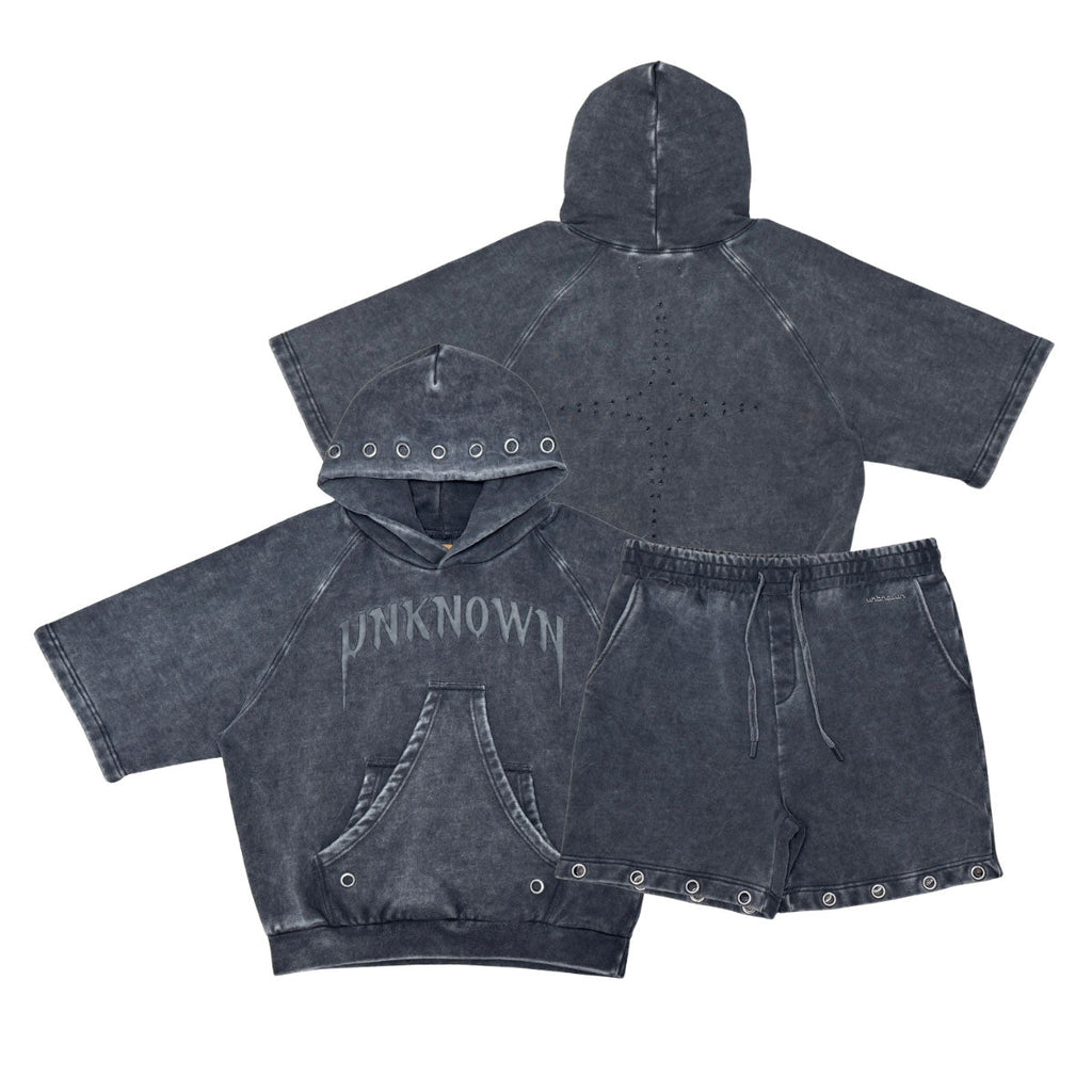 Unknown short sleeve hoodie
