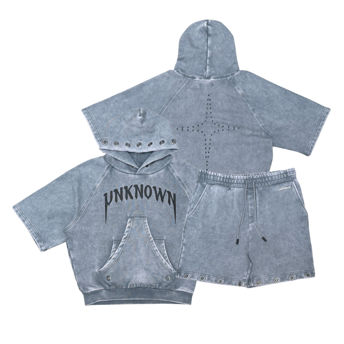 Unknown short sleeve hoodie