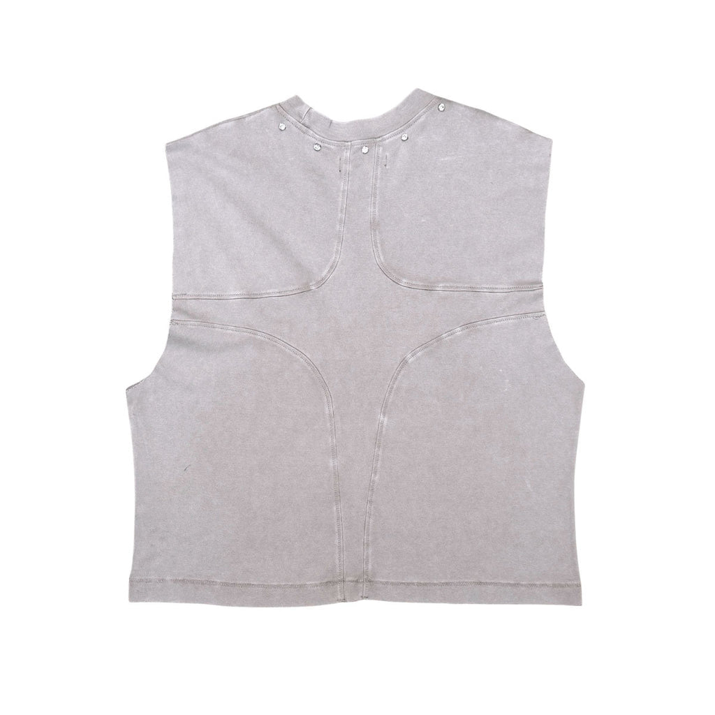 Printed wings sleeveless tee