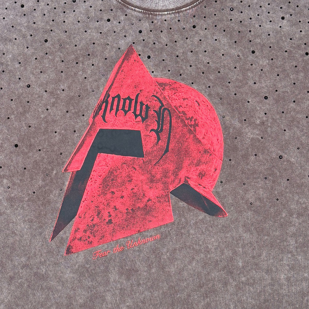 Unknown knight helmet tee