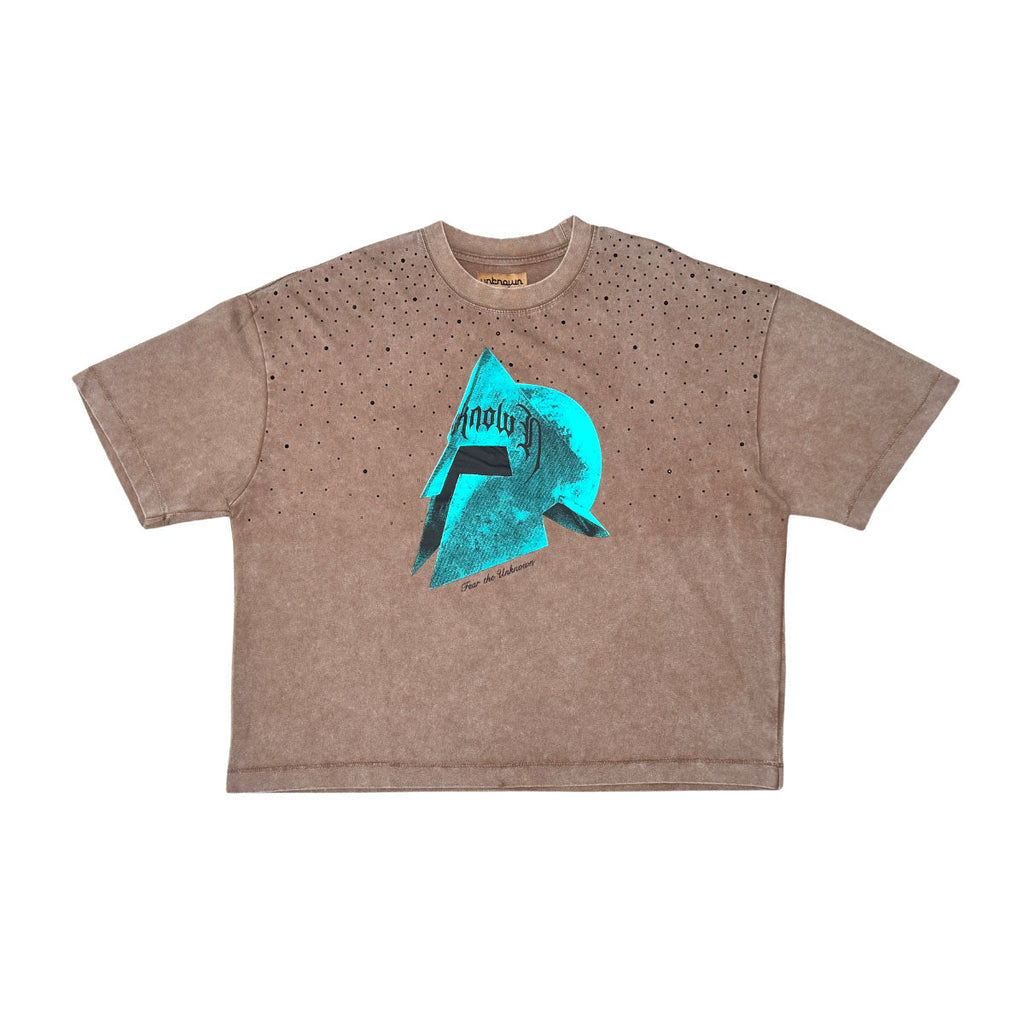 Unknown knight helmet tee