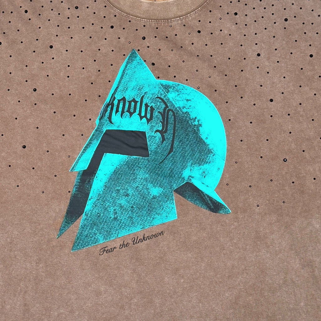 Unknown knight helmet tee