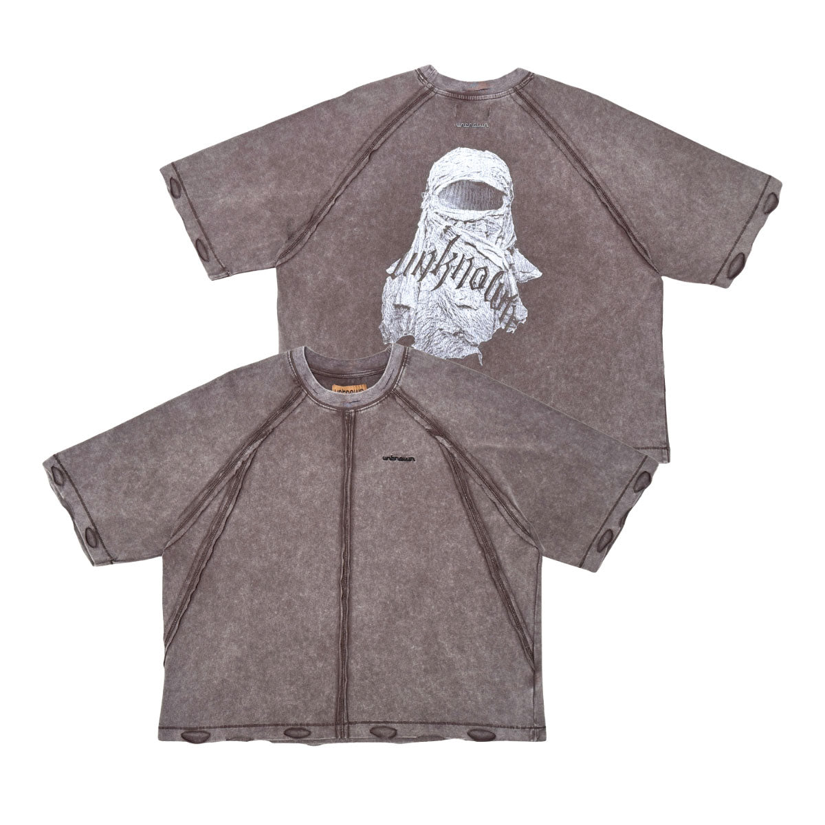 Masked washed tee