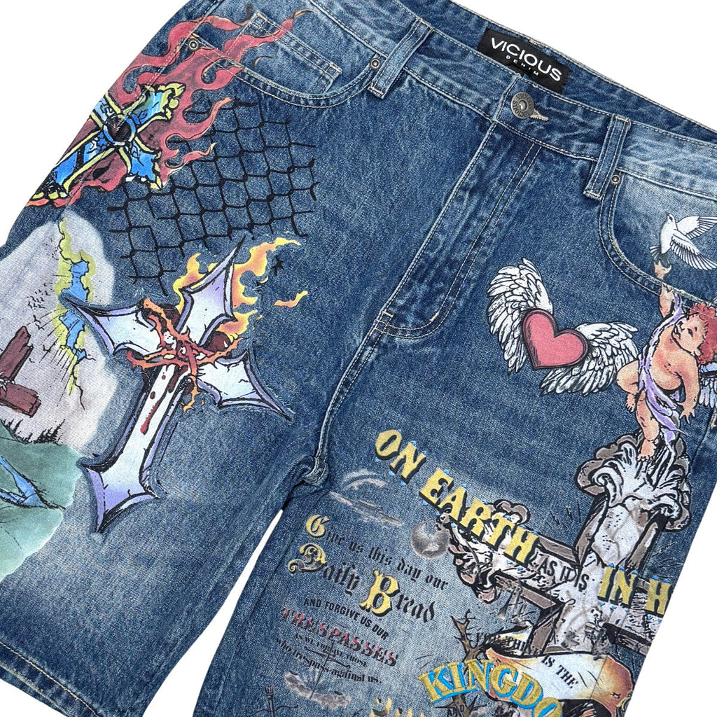Kingdom come graphic shorts