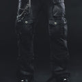 Multi cargo baggy/ loose fit denim