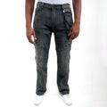 Embellished studded premium rhinestone denim pant