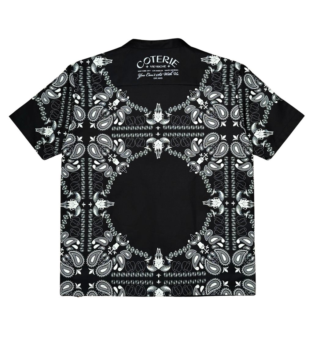Paisley reversible woven