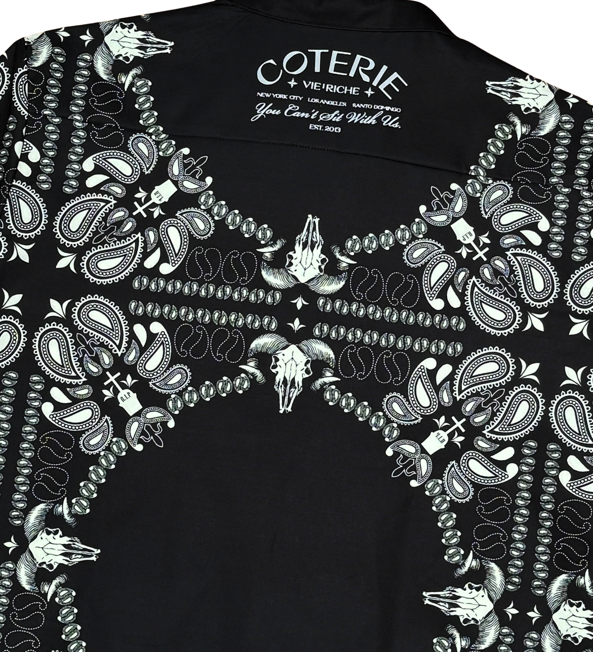 Paisley reversible woven