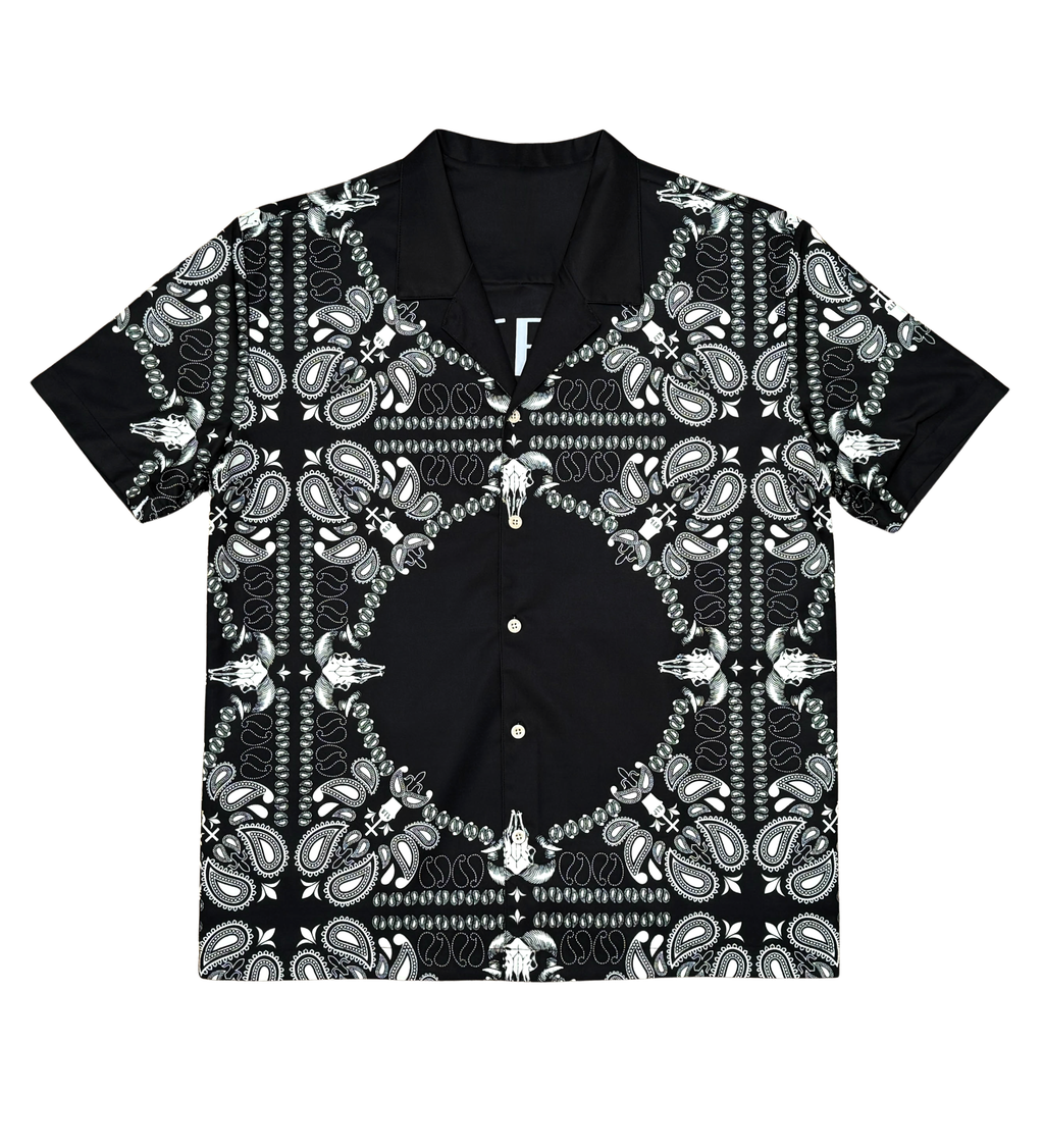 Paisley reversible woven