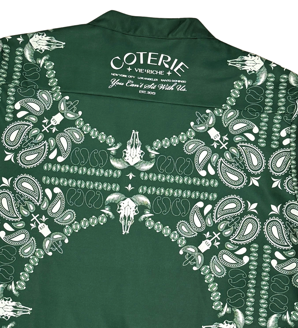 Paisley reversible woven