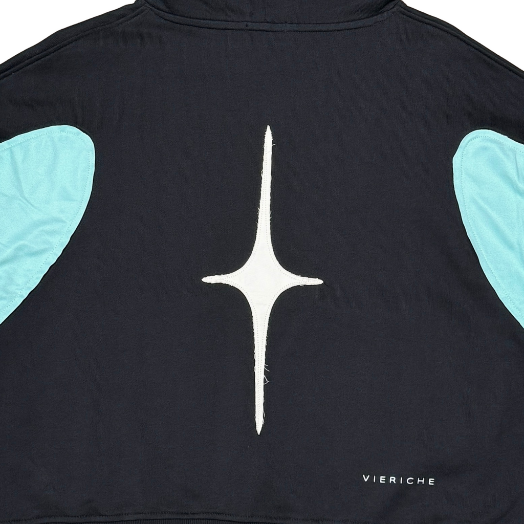 Neopanel cropped hoodie