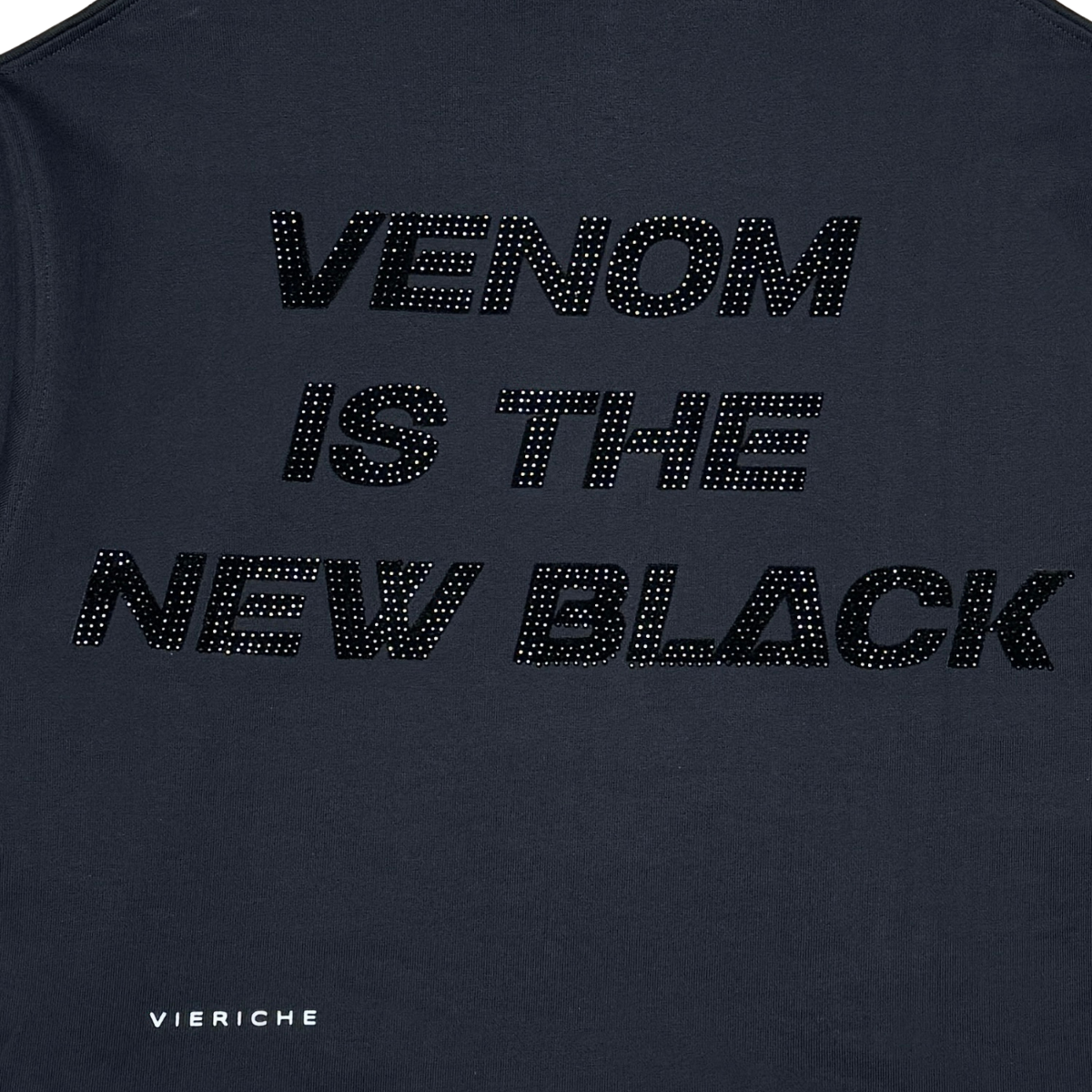 Venom biker cropped hoodie