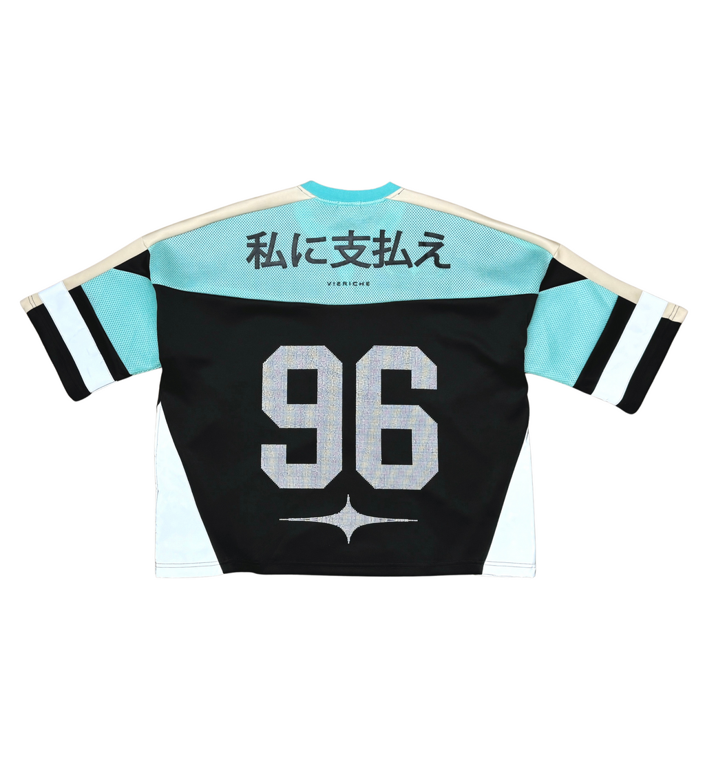 Luxury sport cropped jersey