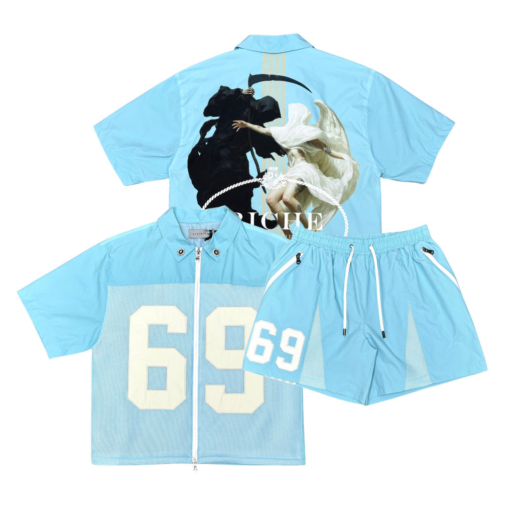Goated shirt short set