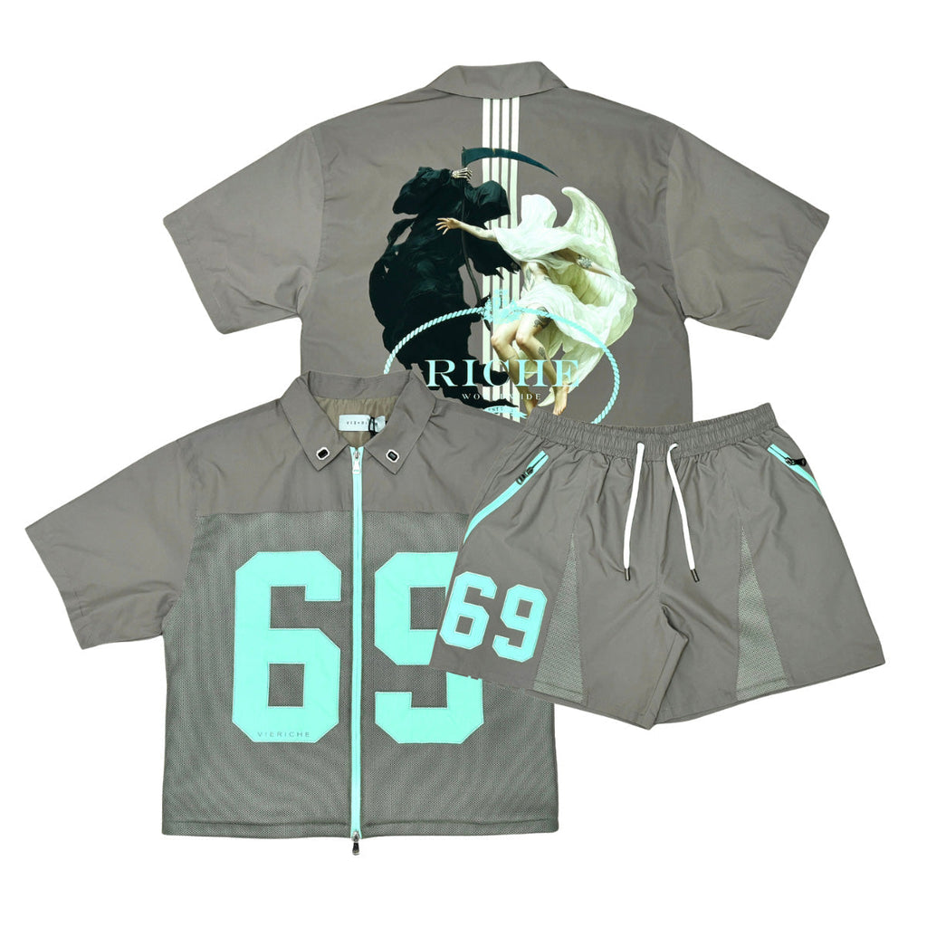 Goated shirt short set