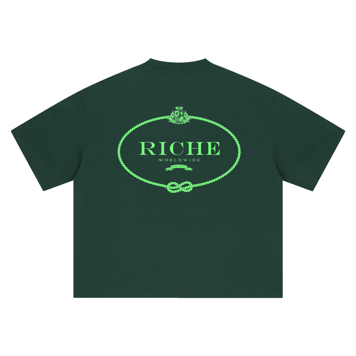2face boxy oversized t-shirt