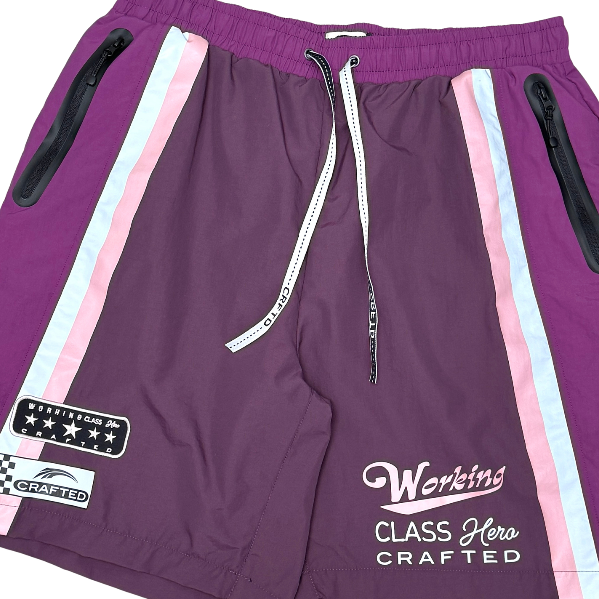 Working class nylon short set