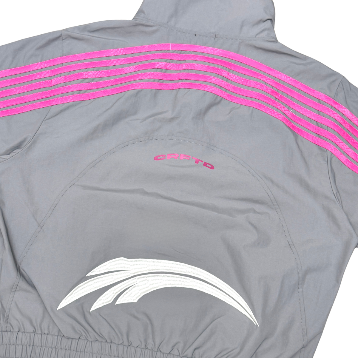 5 stripe nylon short set